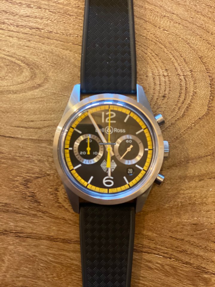 Bell & Ross BR V1 Mens watch Unisex Automatic Steel BRV126-RS40-ST SRB 5