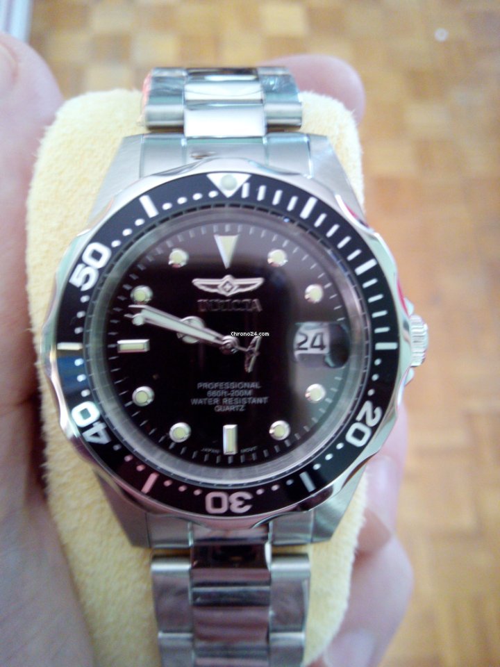 Invicta Mens watch Unisex Quartz Steel 8932 pro diver 5