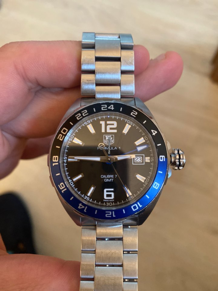 TAG Heuer Formula 1 Calibre 7 Mens watch Unisex Automatic Steel WAZ211A.BA0875 5