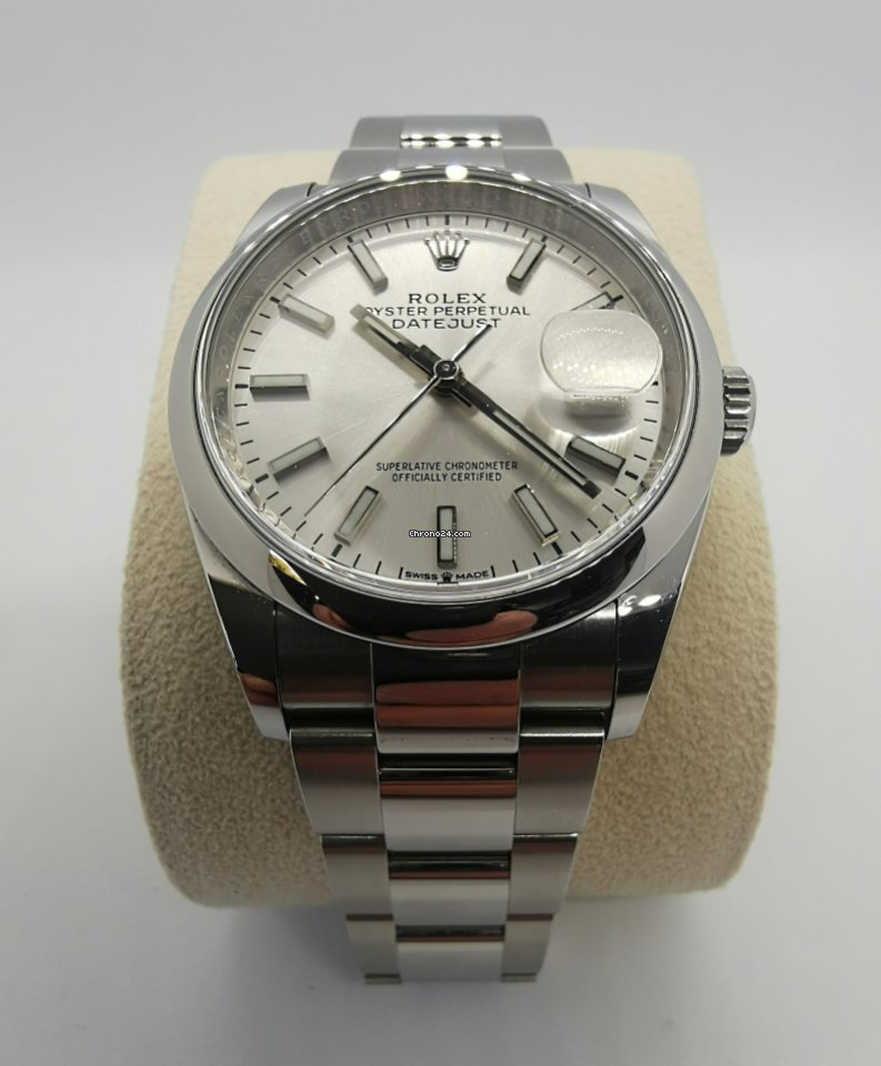 Rolex Datejust 36 Mens watch Unisex Steel Automatic 126200-0002 5