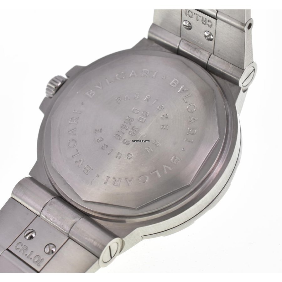 Bulgari Diagono Mens watch Unisex Automatic Steel SD38S 5