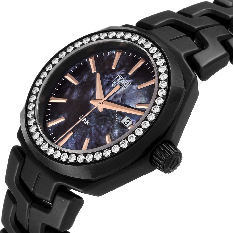 TAG Heuer Link Lady Womens watch Quartz Ceramic WBC1391.BH0745 5