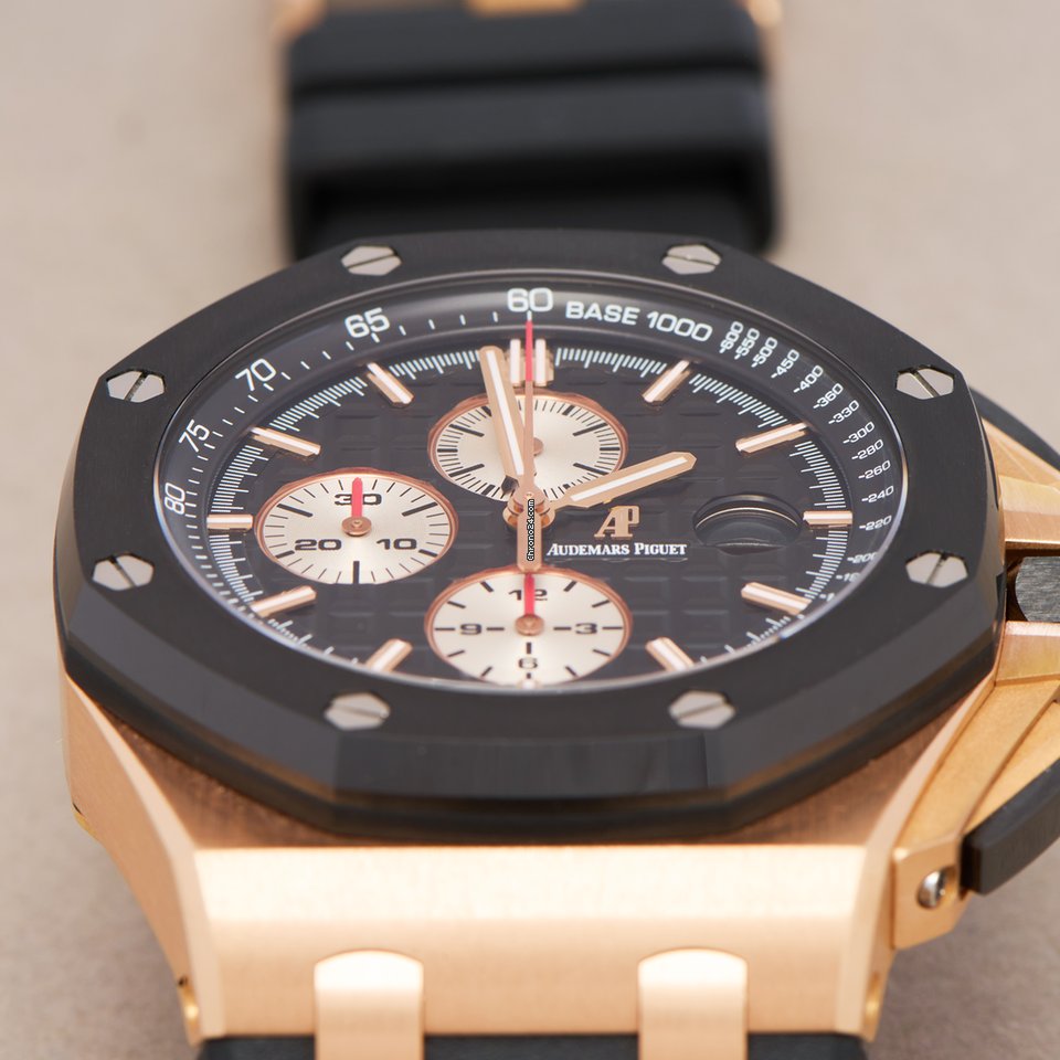 Audemars Piguet Royal Oak Offshore Chronograph Mens watch Unisex Automatic Rose gold 26400RO 5
