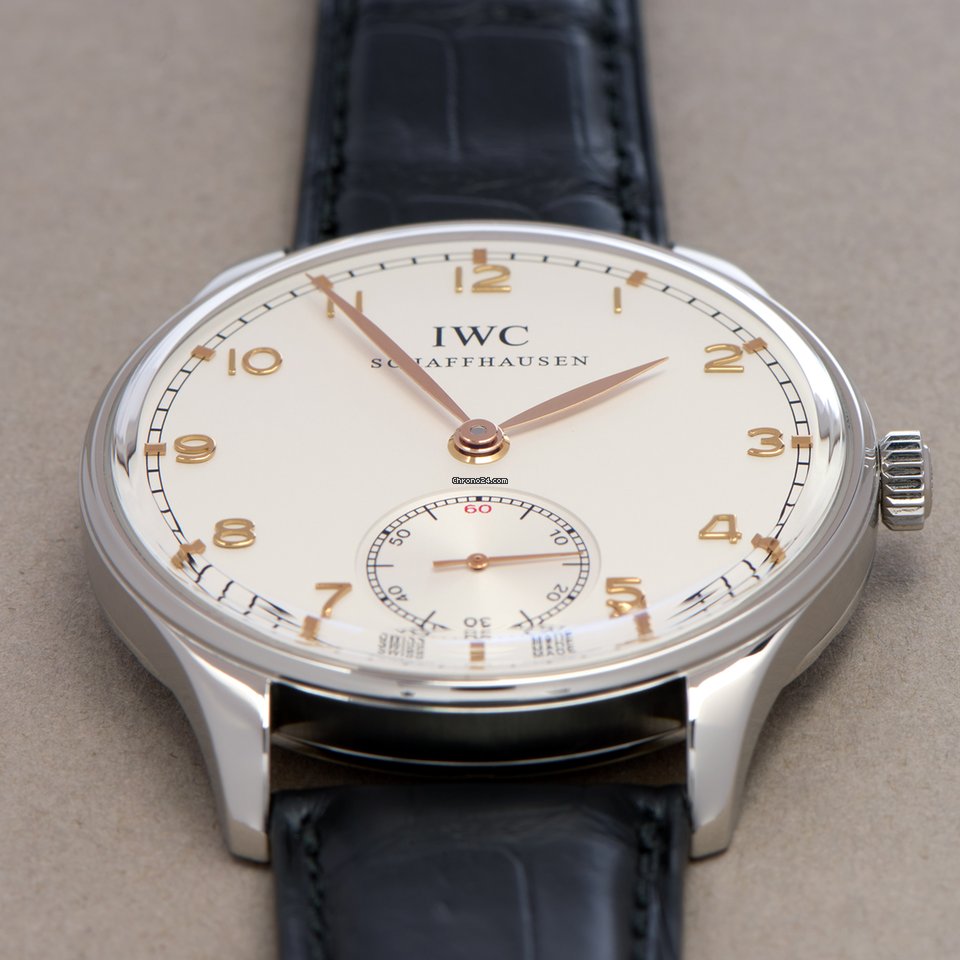 IWC Portuguese Hand-Wound Mens watch Unisex Manual winding Steel IW545408 5