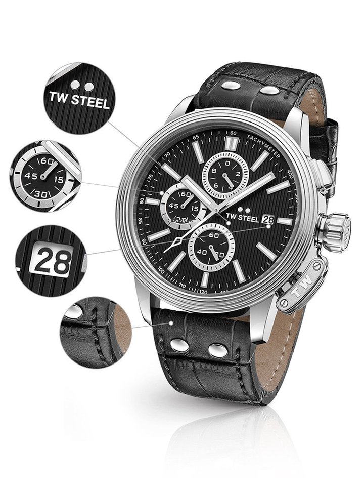 TW Steel Mens watch Unisex Quartz Steel CE7001 5