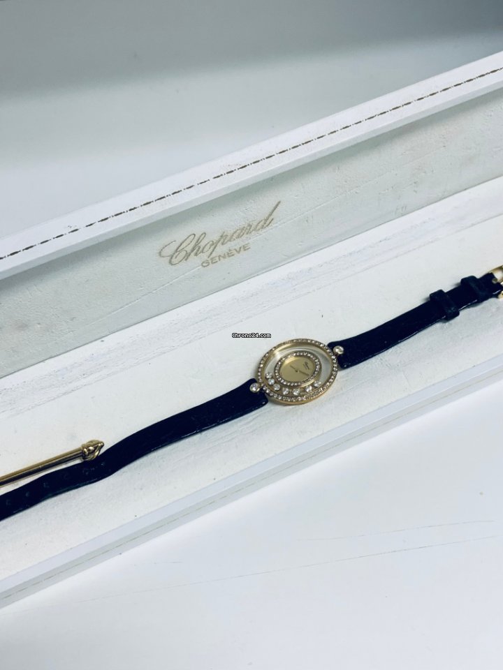 Chopard Happy Diamonds Womens watch Quartz Yellow gold 204292 5