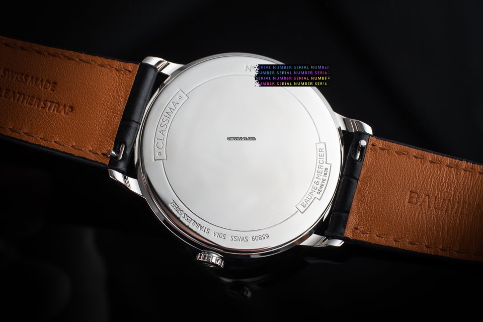 Baume & Mercier Classima Mens watch Unisex Quartz Steel 65809 5