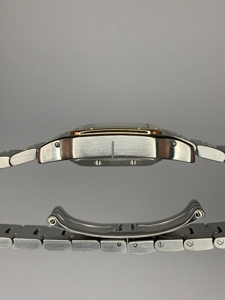 Cartier Santos Galbee Womens watch Automatic Gold Steel 2423 5