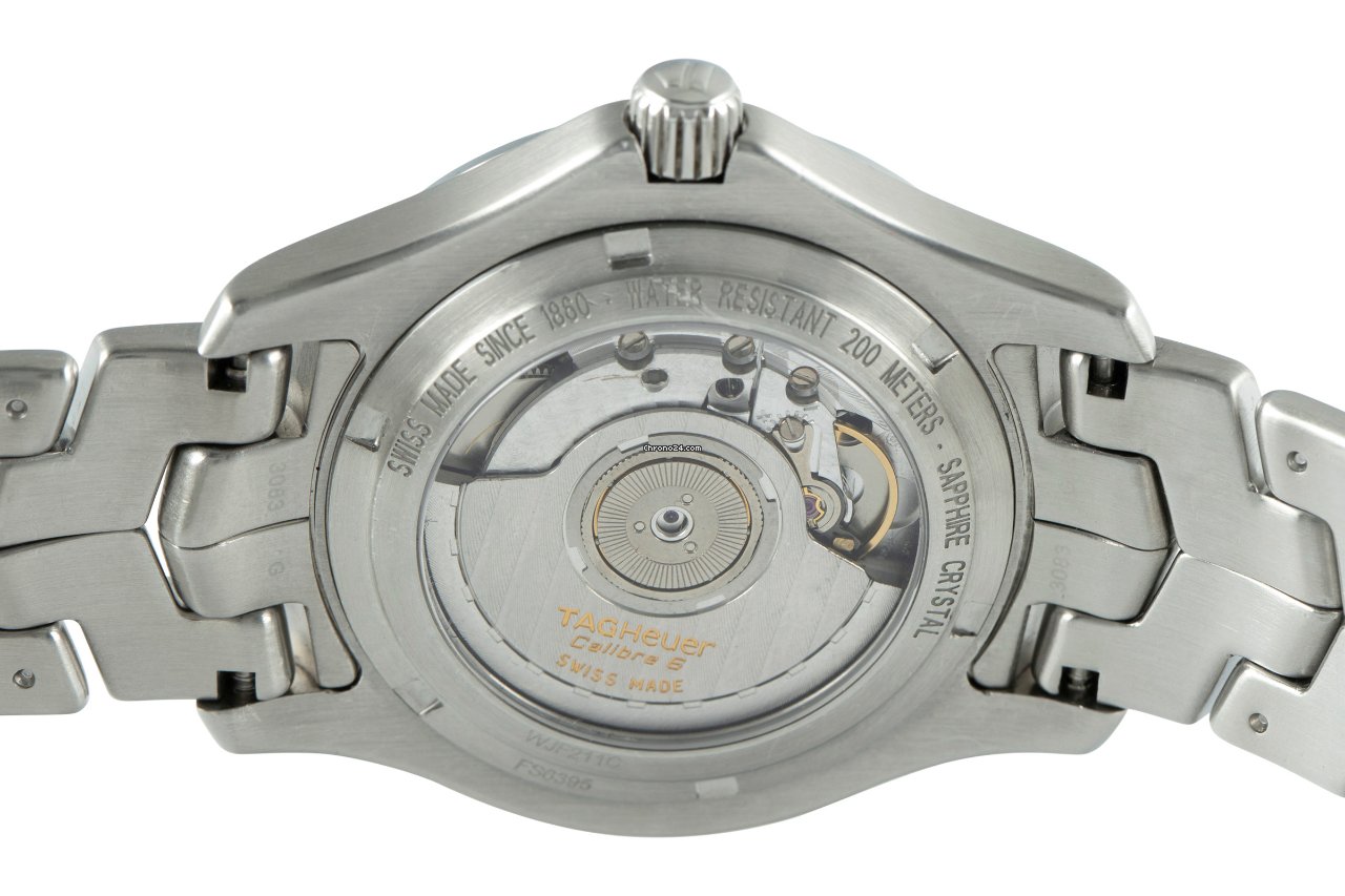 TAG Heuer Link Calibre 6 Mens watch Unisex Automatic Steel WJF211C 5