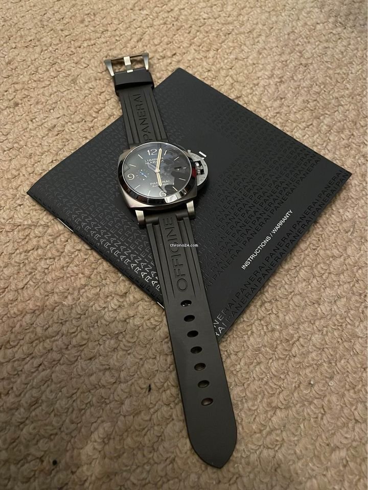 Panerai Luminor Marina 1950 3 Days Automatic Mens watch Unisex Automatic Titanium PAM 01351 5
