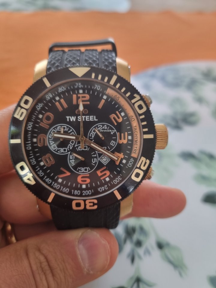 TW Steel Mens watch Unisex Quartz Rose gold TW92 5