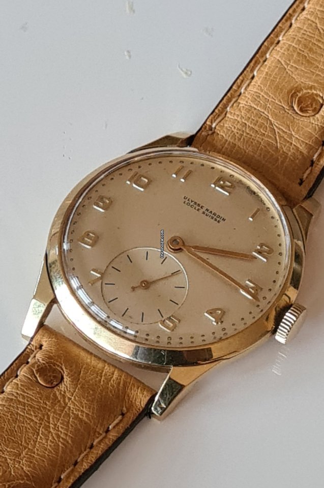 Ulysse Nardin Mens watch Unisex Manual winding Yellow gold 6034-13 5
