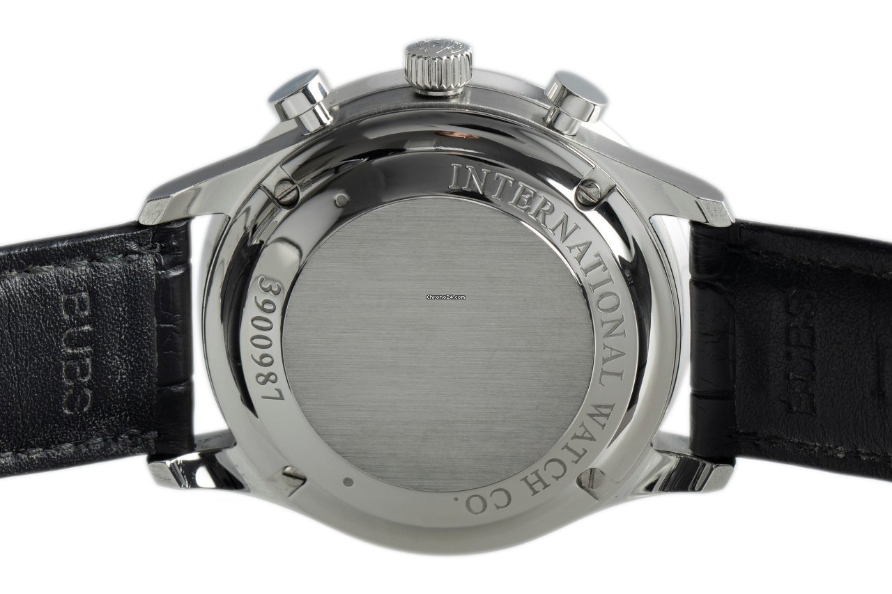 IWC Portuguese Chronograph Mens watch Unisex Automatic Steel IW3714 5