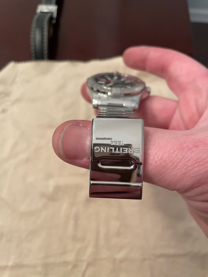 Breitling Avenger II GMT Mens watch Unisex Automatic Steel A3239011 BC35-170A 5
