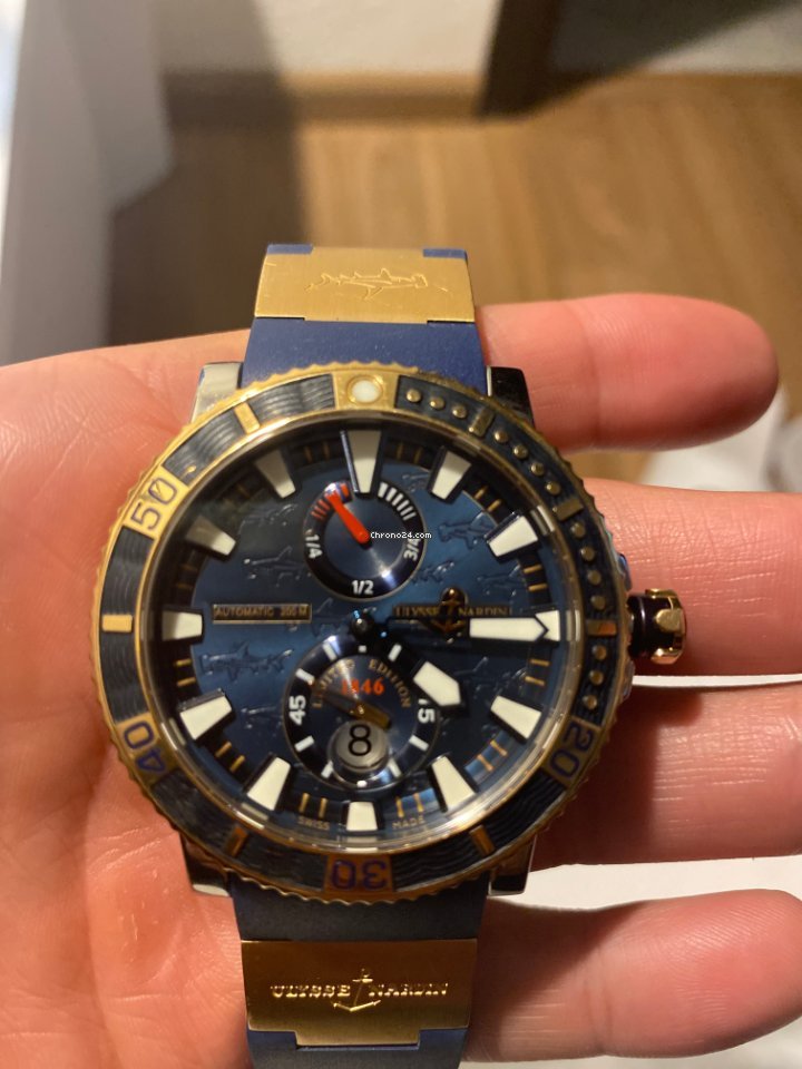 Ulysse Nardin Hammerhead Shark Mens watch Unisex Automatic Titanium 265-91 5