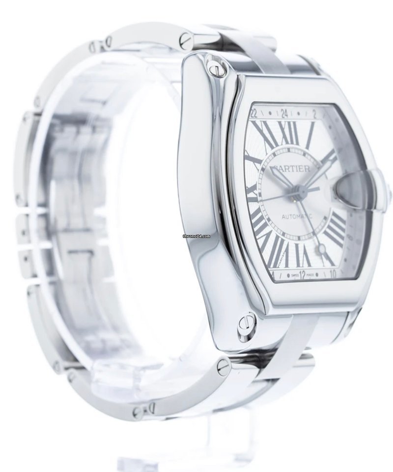 Cartier Roadster Mens watch Unisex Automatic Steel W62032X6 5