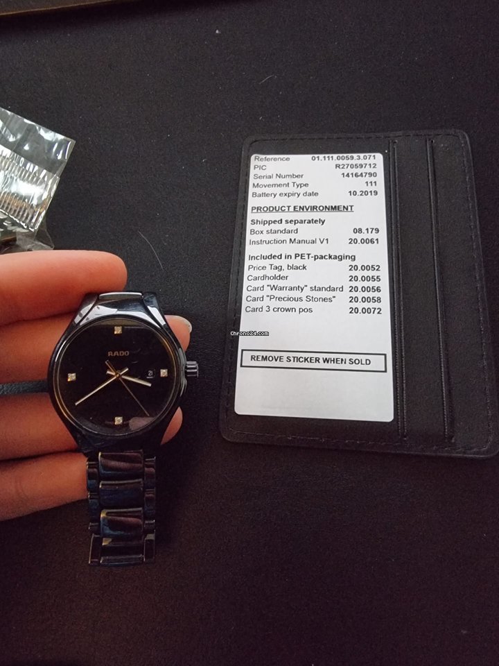 Rado True Womens watch Quartz Ceramic R27059712 5