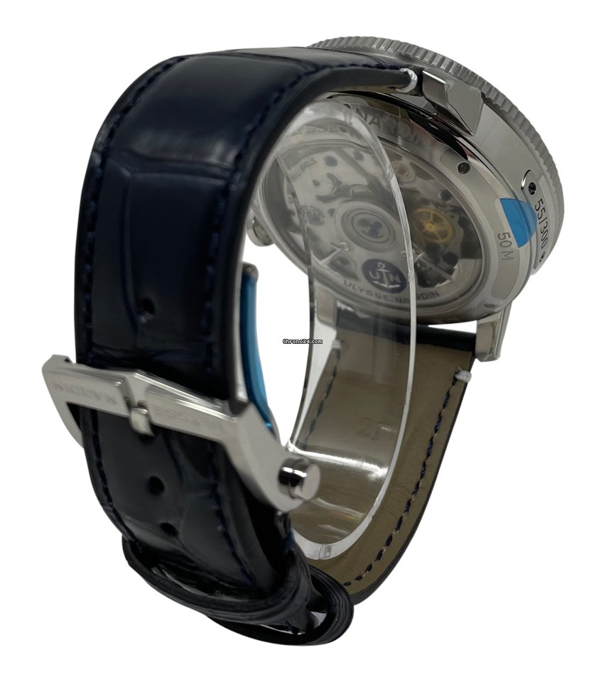 Ulysse Nardin Marine Torpilleur Mens watch Unisex Manual winding Steel 1533-320LE-3A-175 1B 5