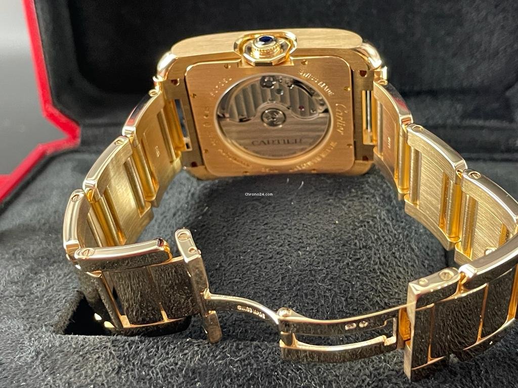 Cartier Tank Anglaise Mens watch Unisex Automatic Rose gold W5310003 5