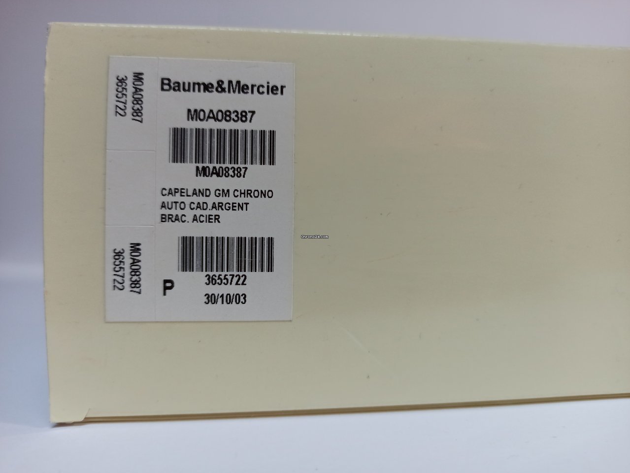 Baume & Mercier Capeland Mens watch Unisex Automatic Steel M0A08387 5