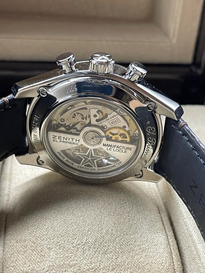 Zenith El Primero Chronomaster Lady Womens watch Automatic Steel 16.2150.4062 81.C754 5