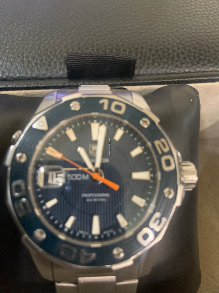 TAG Heuer Aquaracer 500M Mens watch Unisex Quartz Steel WAJ1112.BA0870 5