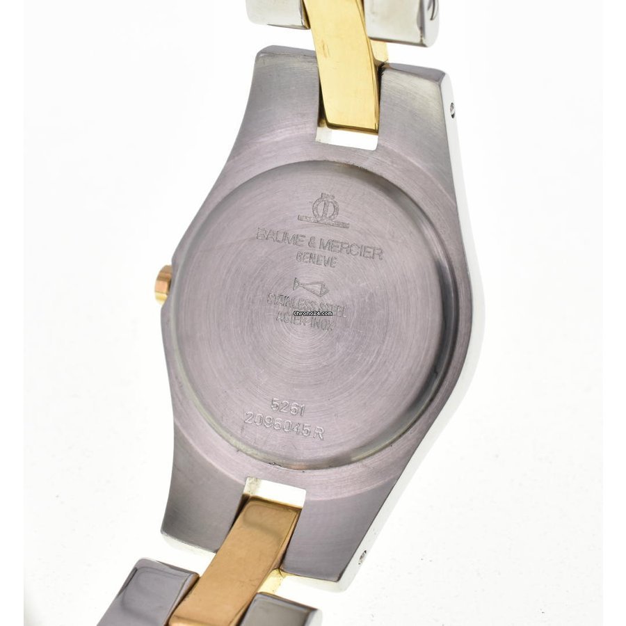 Baume & Mercier Womens watch Quartz Gold Steel 5261 5