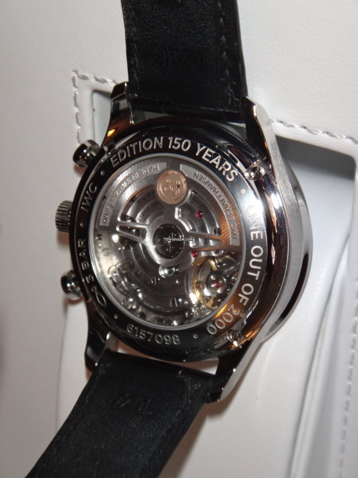 IWC Portuguese Chronograph Mens watch Unisex Automatic Steel IW371601 5