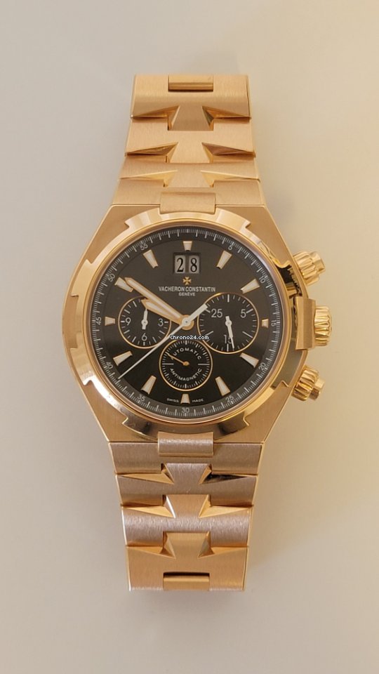 Vacheron Constantin Overseas Chronograph Mens watch Unisex Automatic Rose gold 49150 B01R-9338 5