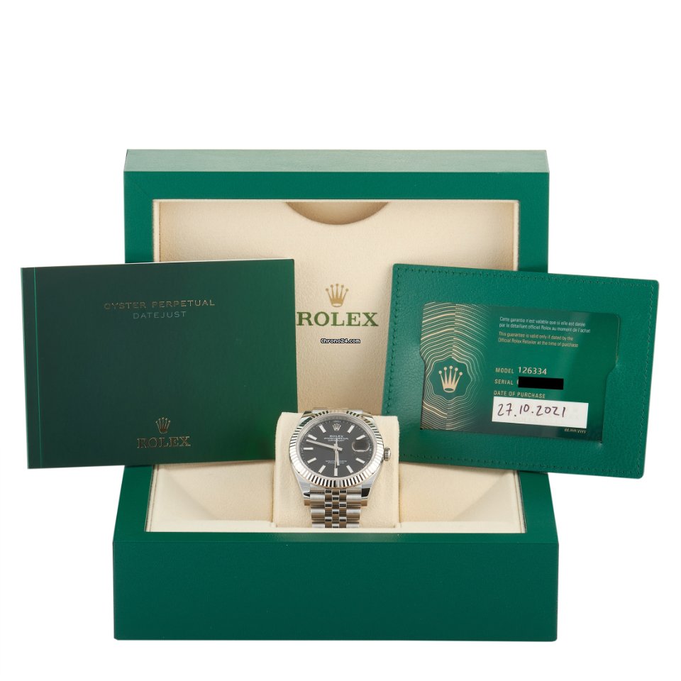 Rolex Datejust 41 Mens watch Unisex Steel Automatic 126334-0018 5