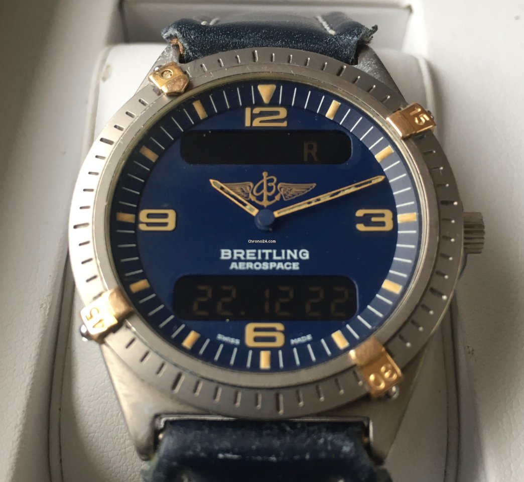 Breitling Aerospace Mens watch Unisex Quartz Titanium F56059L 5