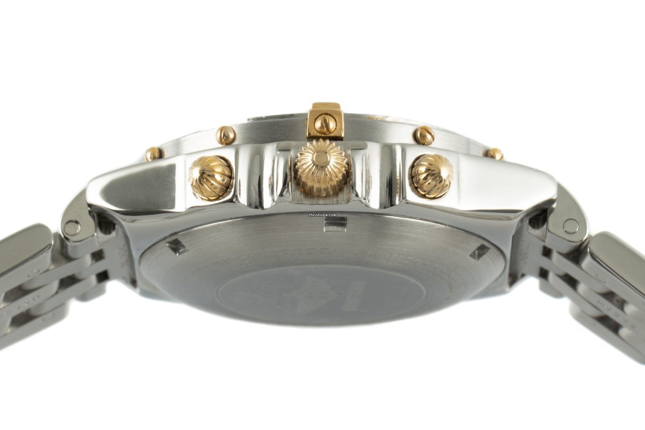 Breitling Chronomat Mens watch Unisex Automatic Gold Steel 81.950 B13047 5