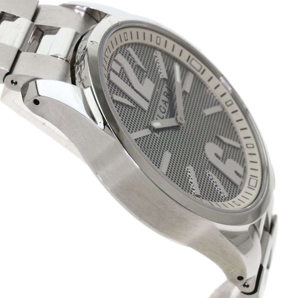 Bulgari Mens watch Unisex Quartz Steel ST44SS 5