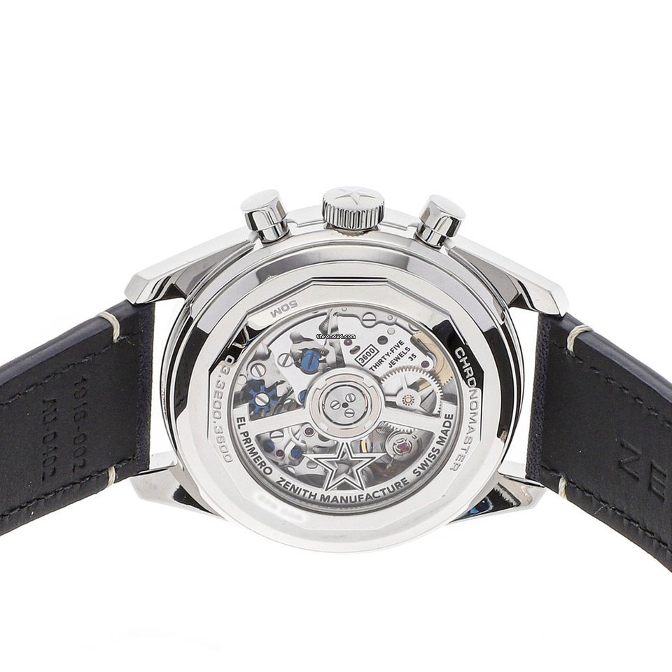 Zenith El Primero Chronomaster Mens watch Unisex Automatic Steel 03.3200.3600 69.C902 5