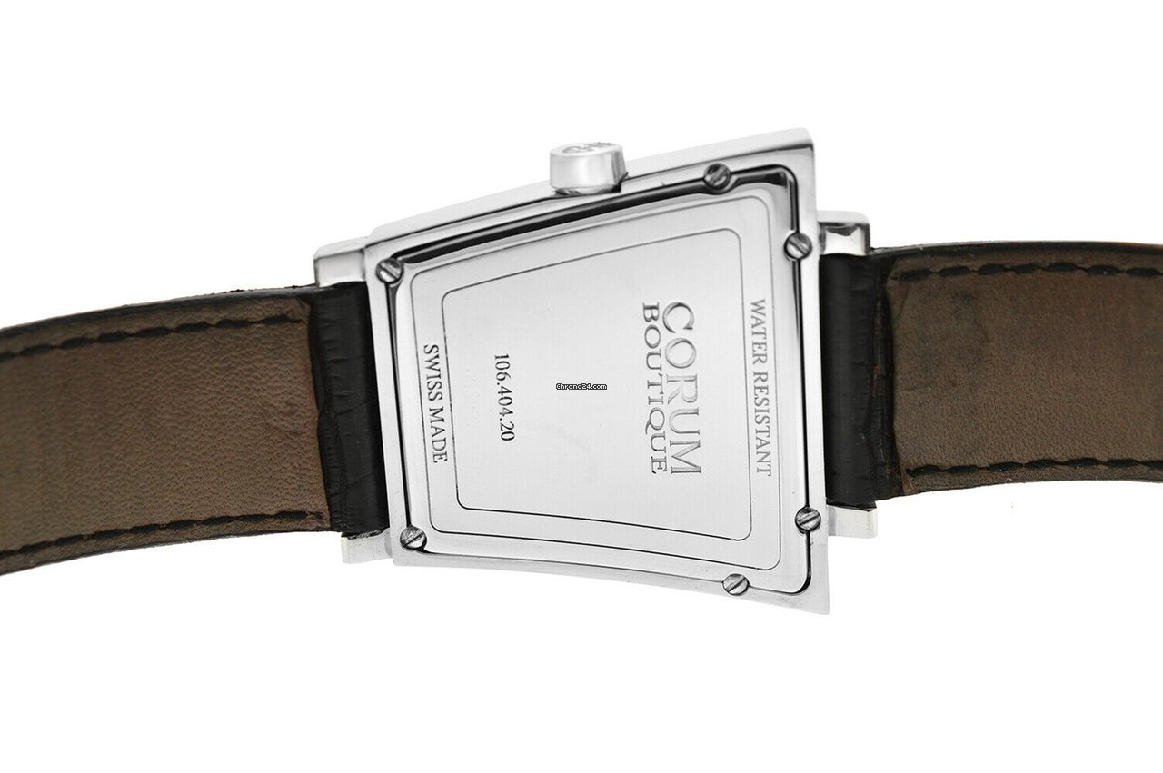 Corum Trapeze Mens watch Unisex Quartz Steel 106.404.20 5