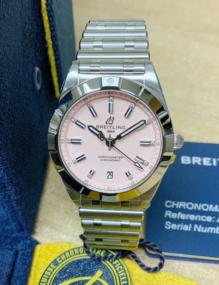Breitling Chronomat Womens watch Quartz Steel A77310101K1A1 5