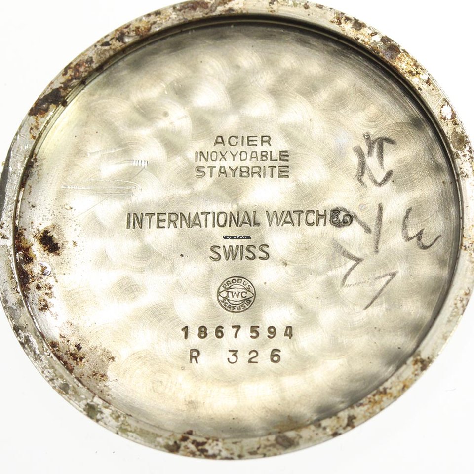 IWC Mens watch Unisex Manual winding Steel R 326 5