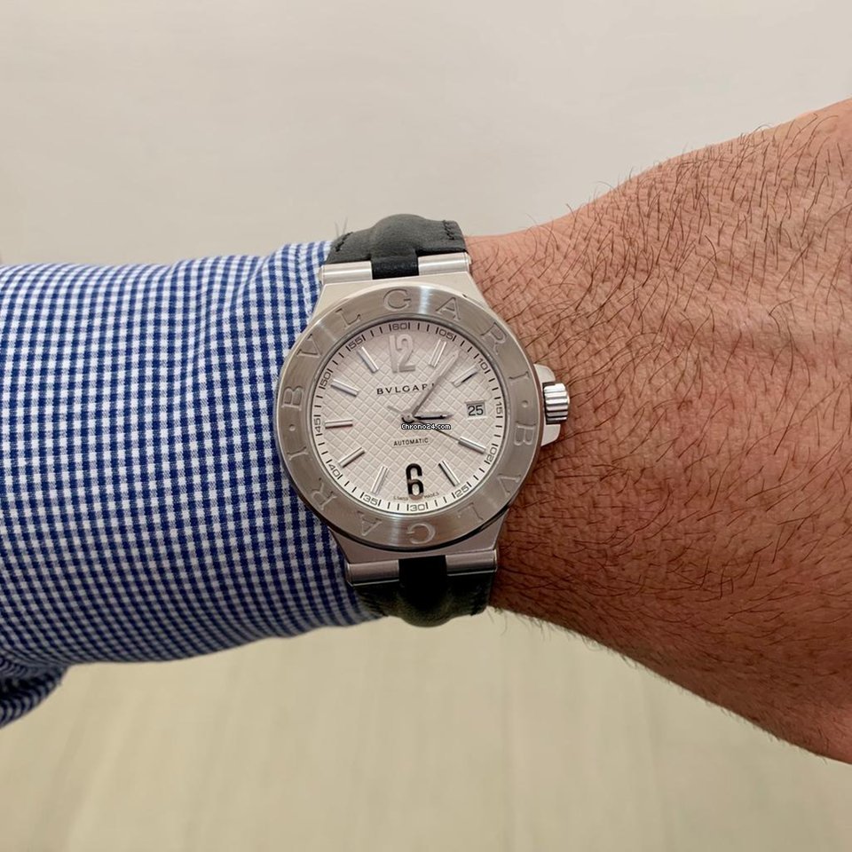 Bulgari Diagono Mens watch Unisex Automatic Steel DG40S 5