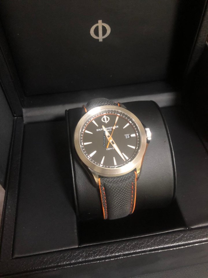 Baume & Mercier Clifton Mens watch Unisex Quartz Steel M0A10410 5