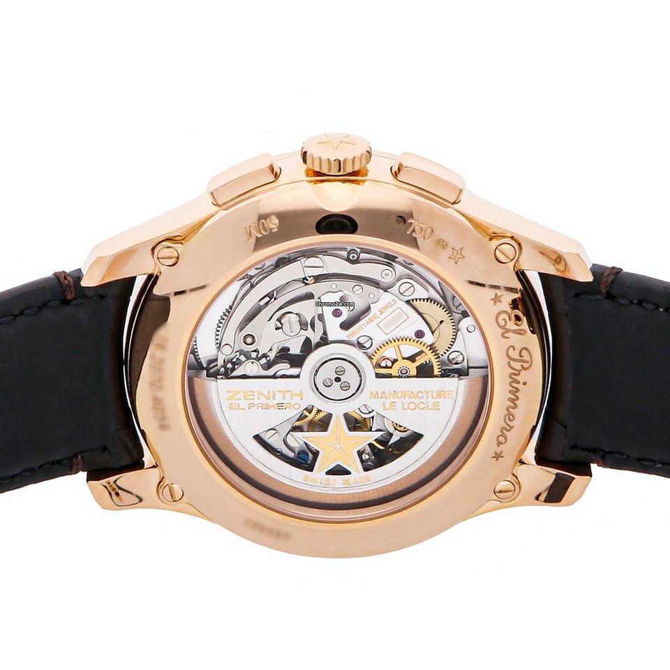 Zenith El Primero Winsor Annual Calendar Mens watch Unisex Automatic Rose gold 18.2070.4054 02.C711 5