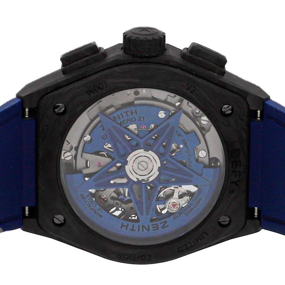 Zenith Defy Mens watch Unisex Automatic Carbon 10.9000.9004 M99.R939 5