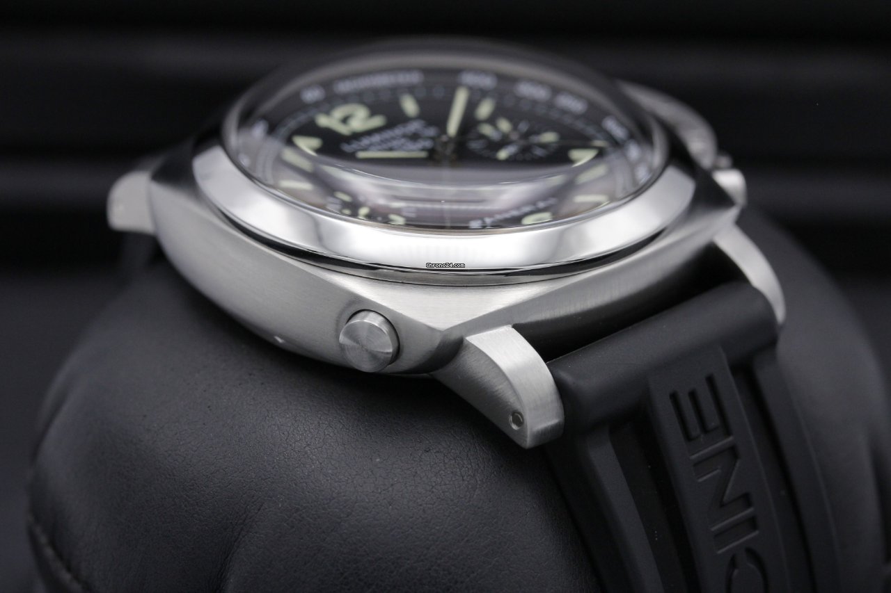 Panerai Luminor 1950 3 Days Chrono Flyback Steel PAM 213 5
