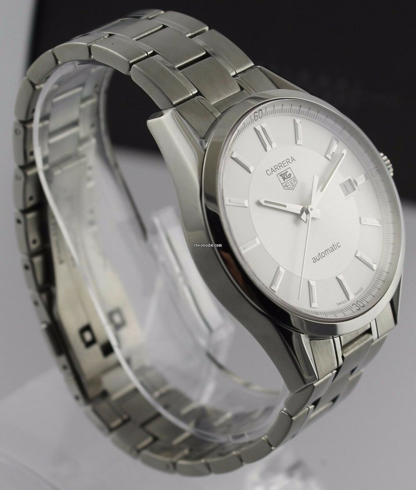 TAG Heuer Carrera Calibre 5 Automatic Steel WV211A-BA0787 5