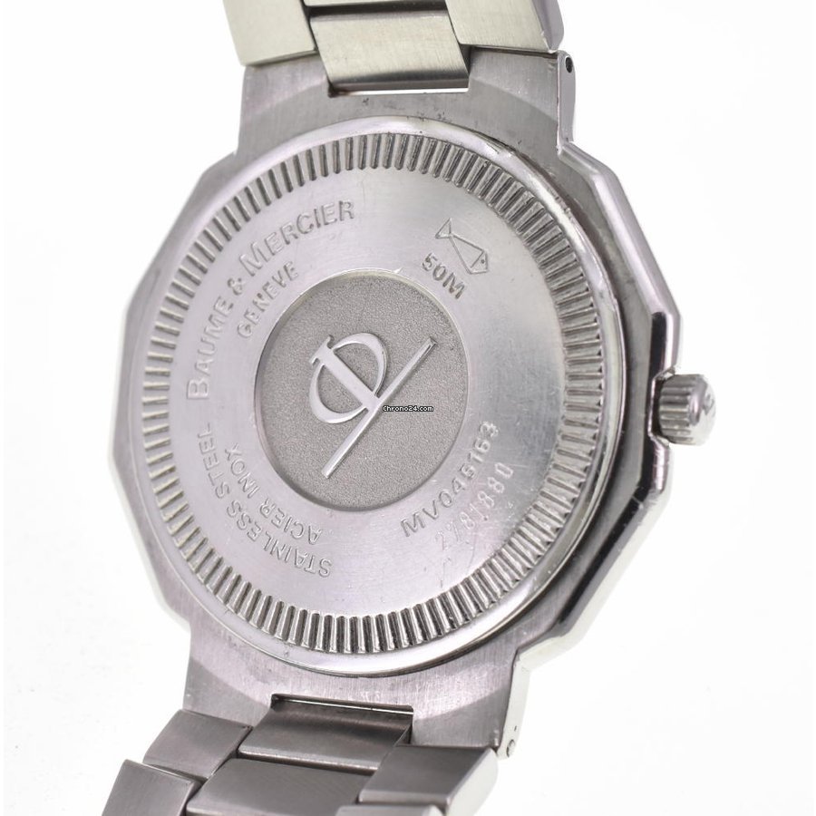 Baume & Mercier Mens watch Unisex Quartz Steel MV045163 5