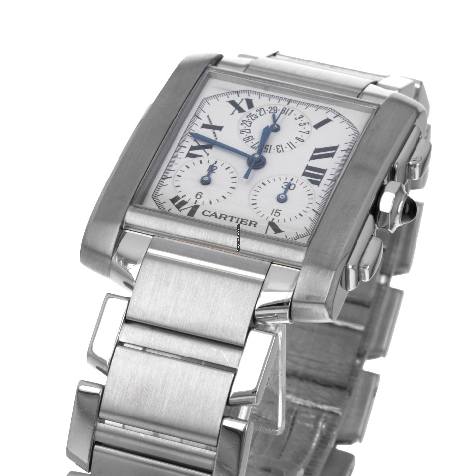 Cartier Tank Francaise Mens watch Unisex Quartz Steel W51001Q3  2303 5