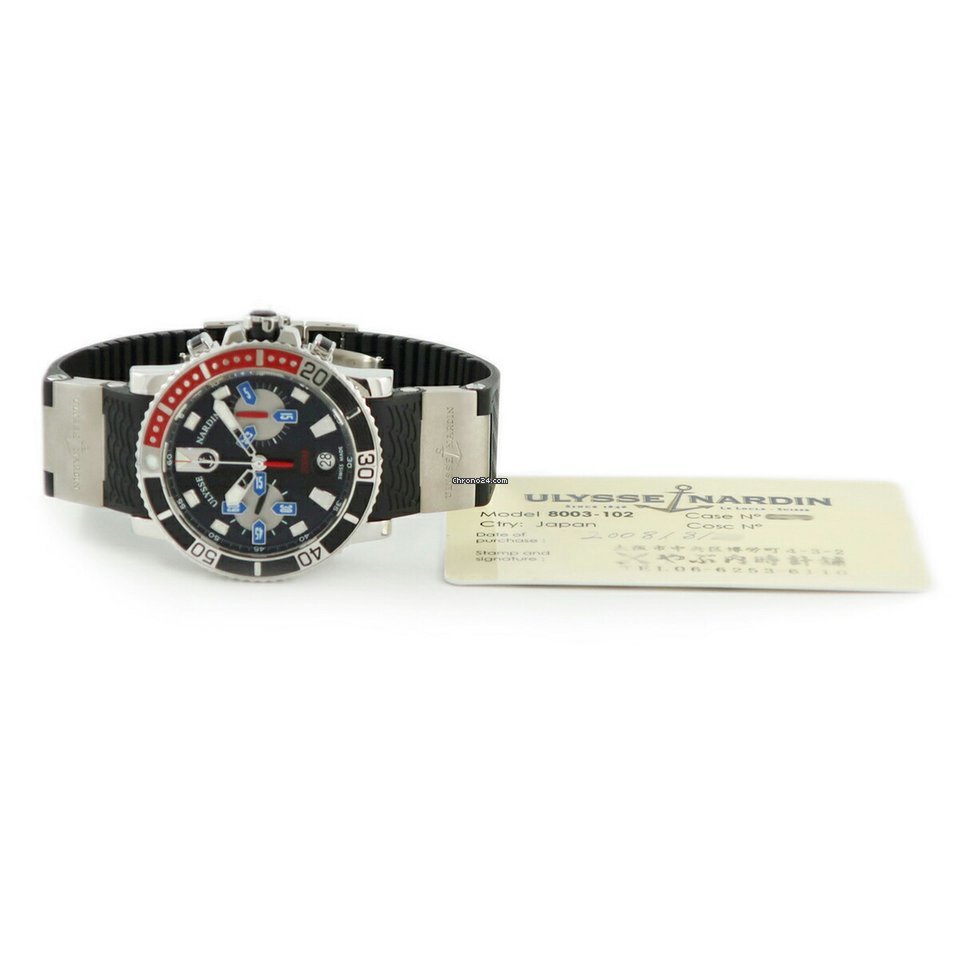Ulysse Nardin Maxi Marine Diver Mens watch Unisex Automatic 8003-102-3 92 5