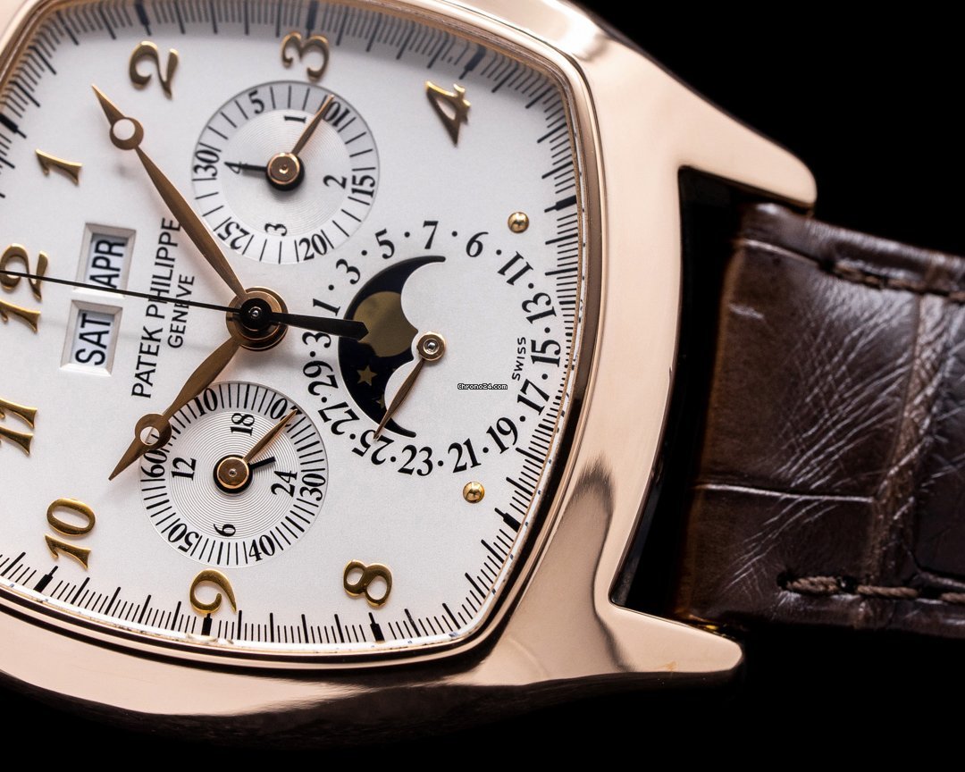 Patek Philippe Mens watch Unisex Manual winding Rose gold 5020R 5