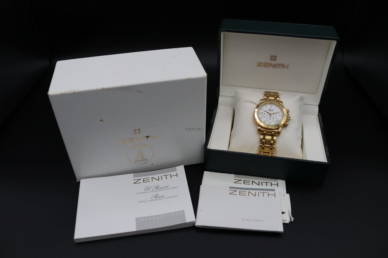 Zenith El Primero Mens watch Unisex Automatic Yellow gold 60-0360-400 5