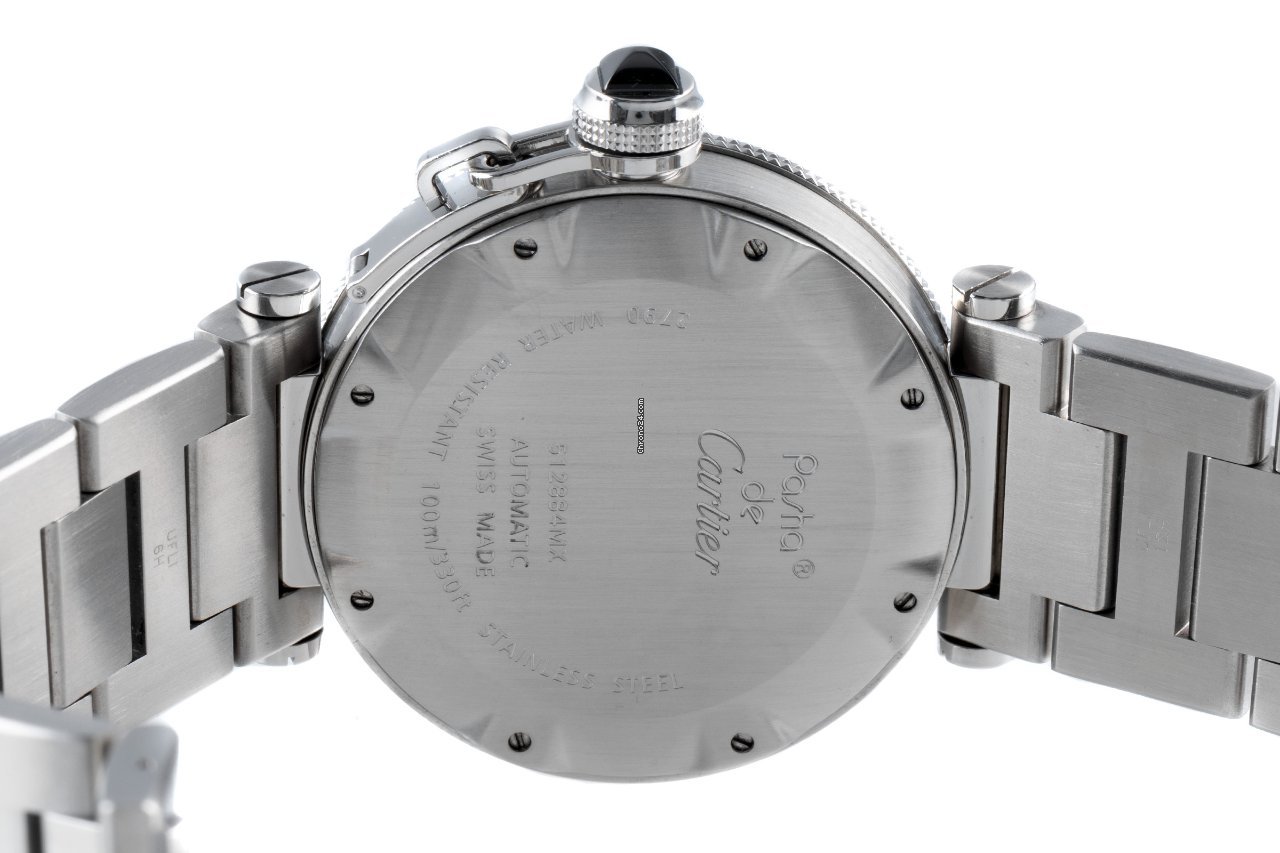 Cartier Pasha Seatimer Mens watch Unisex Automatic Steel 2790 5