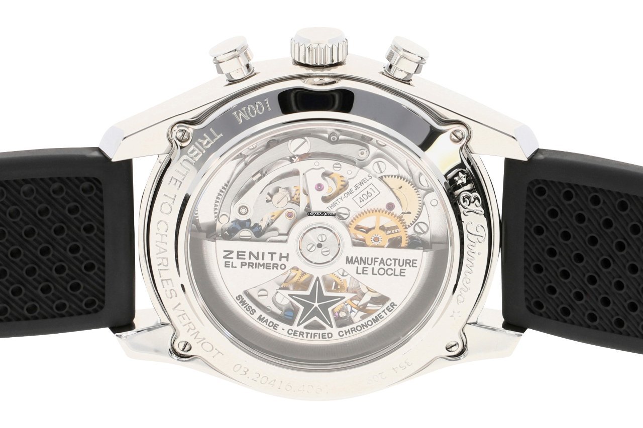 Zenith El Primero Chronomaster Mens watch Unisex Automatic Steel 03.20416.4061 51.C700 5
